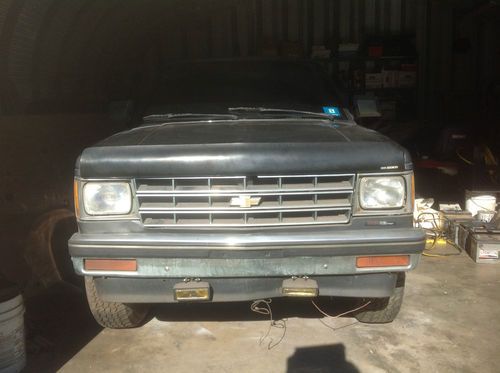 1987 chevy s10 blazer for parts or restoration
