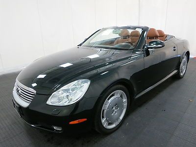 2003 lexus sc 430 convertible low reserve navigation a/c cd chicago clean