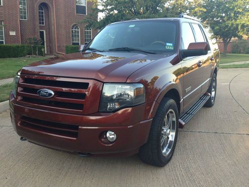 2007 ford expedition 4 x 4 limited sport utility 4-door 5.4l