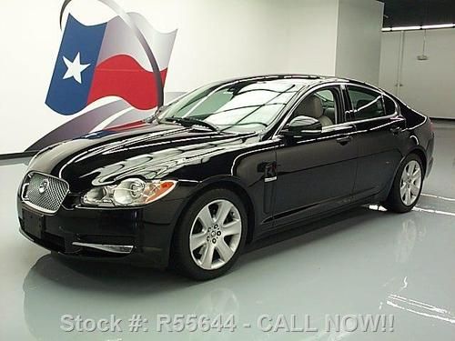 2010 jaguar xf v8 sunroof nav htd leather 18's 70k mi texas direct auto