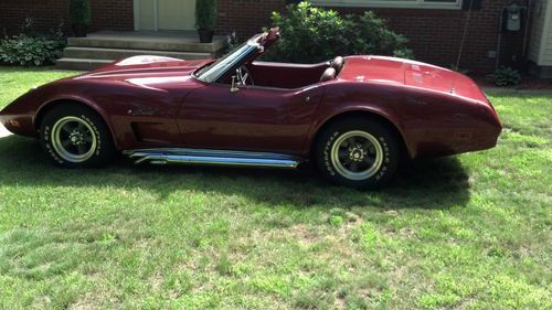 Rare 1974 Convertible Corvette, image 2
