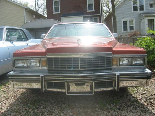 1977 cadillac deville d'elegance coupe 2-door 7.0l