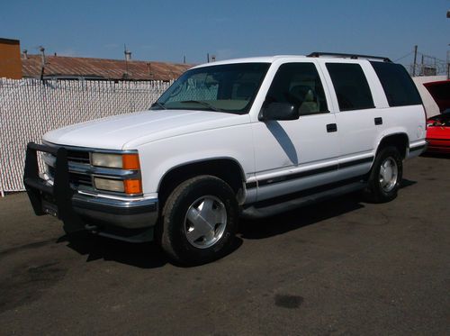 1997 chevy tahoe, no reserve