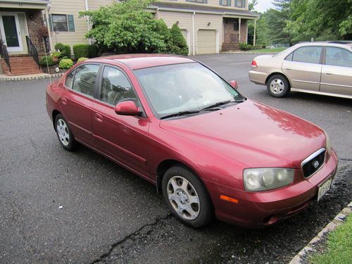 2002 hyundai elantra gls sedan 4-door 2.0l