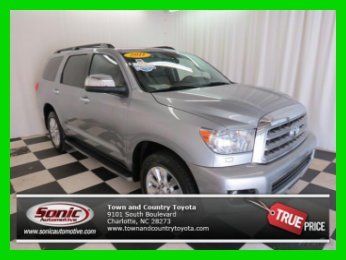 Toyota 11 sequoia sport utility 6-speed cd sunroof xm express hitch traction