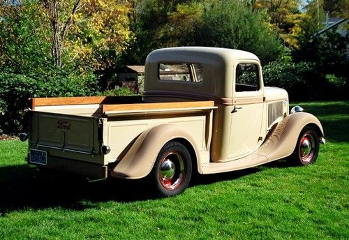 1936 FORD PICKUP STREET ROD RESTO ROD HOT ROD, image 3
