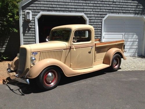 1936 FORD PICKUP STREET ROD RESTO ROD HOT ROD, image 4