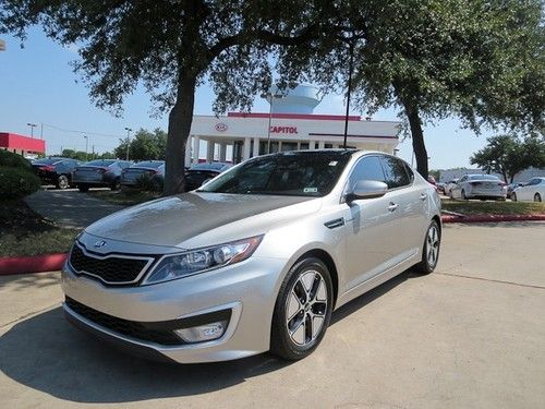 2013 kia optima hybrid ex premium pkg low miles nav sunroof leather infinity