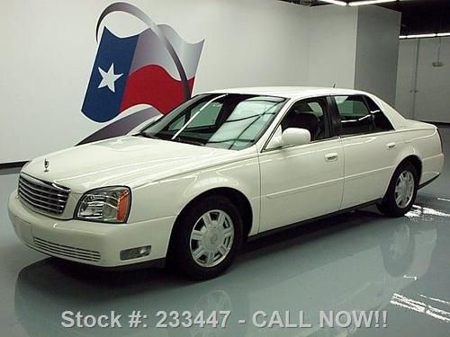 2005 cadillac deville 6-passenger leather only 47k mi! texas direct auto