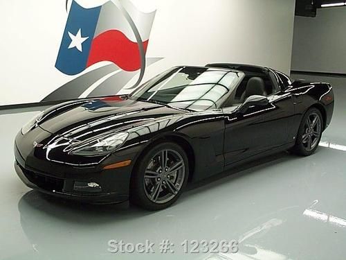 2008 chevy corvette 3lt z51 nav comp grey wheels 13k mi texas direct auto