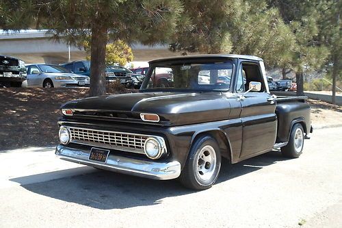 1965 chevy c10 short bed stepside v8 auto p/s p/b apache 3100 hotrod street rod