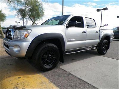 Trd 4wd low miles truck gas 4.0l v6 dohc 24v automatic silver 4x4 pick up truck