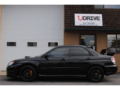 1 owner wrx sti navigation oz ultraleggera 18s clean carfax!