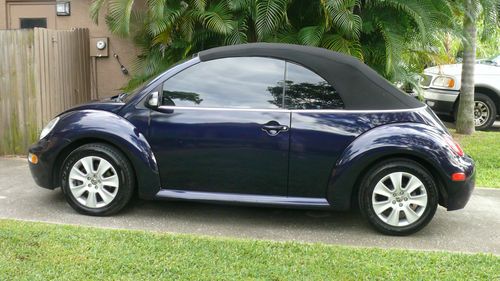 2003 volkswagen beetle gls convertible 2-door 2.0l