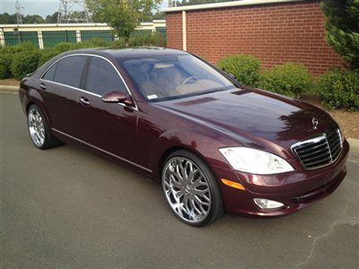 2007 mercedes benz s550 heated cooled seats navigation 22 inch wheels nc trades?