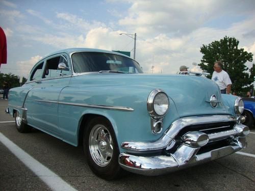 1953 oldsmobile 2 dr post