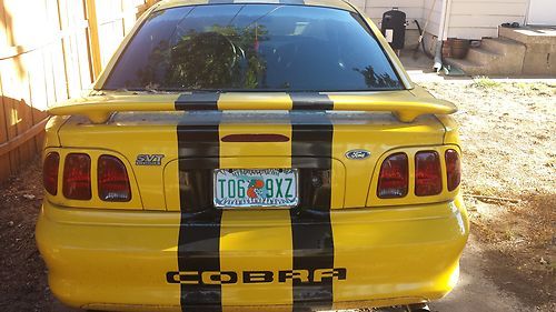 1998 ford mustang svt cobra coupe 2-door 4.6l