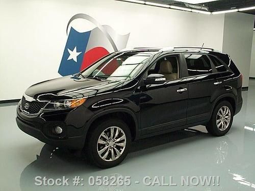 2011 kia sorento ex 7-pass htd leather nav rear cam 69k texas direct auto