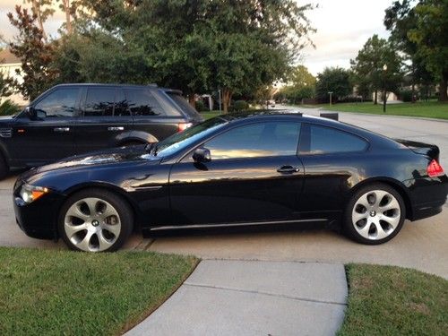 2006 bmw 650i coupe w/select shift &amp; panoramic sunroof