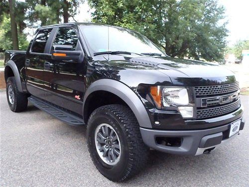 Ford f-150 svt raptor low miles 4 dr crew cab truck automatic 6.2l v8 sfi sohc 1