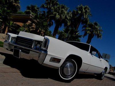 1970 cadillac eldorado family owned since new southern california no reserve!