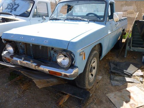 1974 ford courier vintage pickup - counterpart to the mazda repu