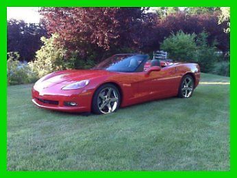 2007 chevrolet corvette 6l v8 16v manual rwd convertible premium washington