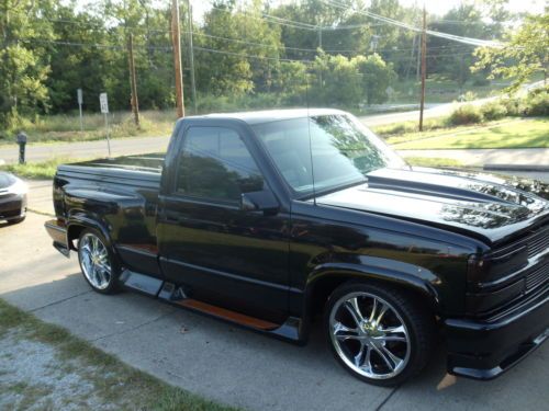 1994 stepside short bed reg cab 350ci custom show truck