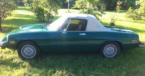 Alfa romeo spider 1979 great condition. must go.