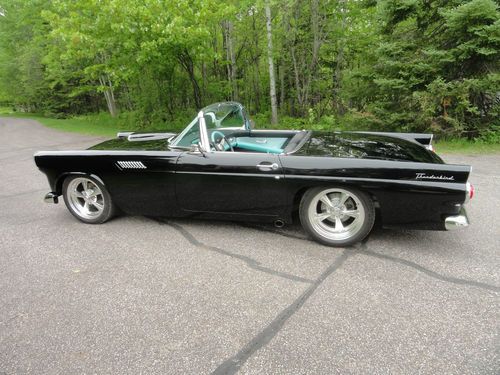 All steel pro touring 1955 thunderbird convertible