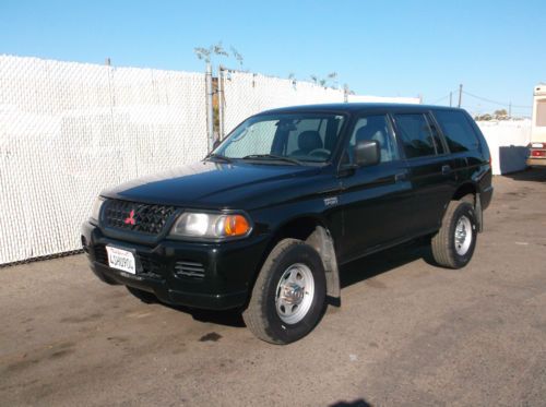 2001 mitsubishi montero, no reserve