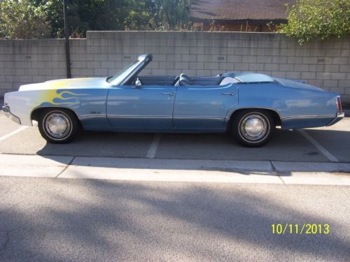 69 oldsmobile delta 88 custom 4 door topless !