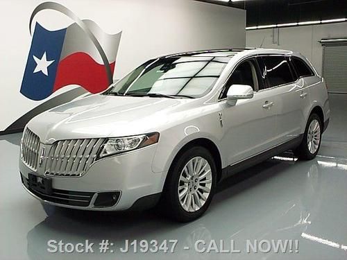 2010 lincoln mkt awd premium vista roof rear cam 38k mi texas direct auto