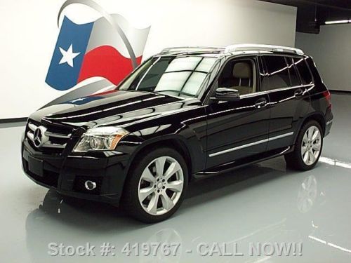 2010 mercedes-benz glk350 4matic/awd nav rear cam 65k texas direct auto