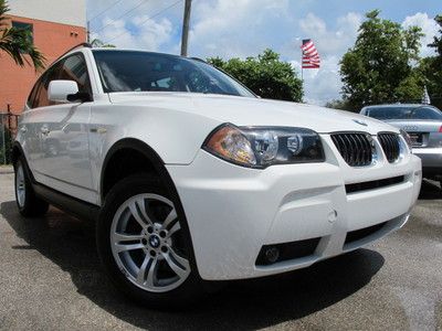 06 bmw x3 3.0 awd luxury suv panorama roof low miles clean carfax guarantee