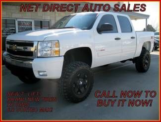 08 chevy 4wd crew cab 6.0 vortec new lift+tires bad boy net direct auto texas