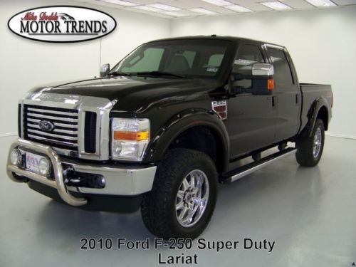 2010 ford f-250 lariat 4x4 turbo diesel navigation rearcam heated seats 57k