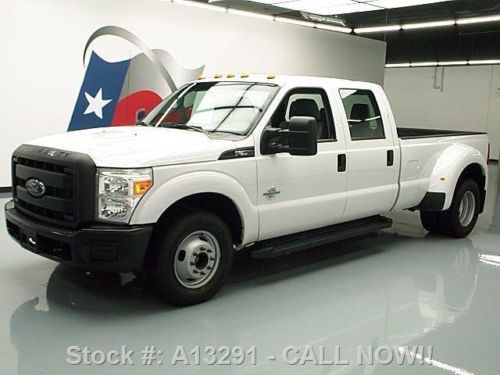 2013 ford f-350 crew diesel dually long bed 6-pass 42k texas direct auto