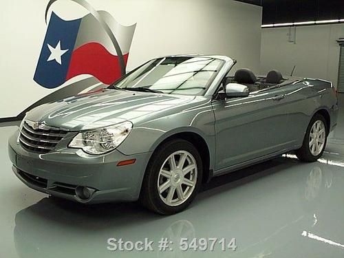 2009 chrysler sebring touring hardtop convertible 35k!! texas direct auto