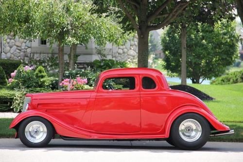 1934 ford 5 window steel street rod restomod hot show