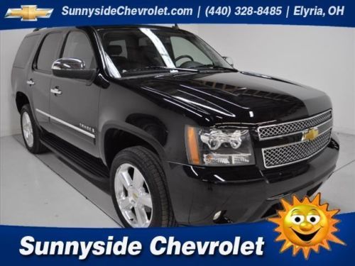 Chevy Tahoe LTZ 2009 Leather Chrome wheels Sunroof DVD Navigation Low Reserve, image 2