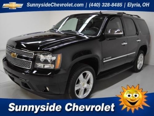 Chevy Tahoe LTZ 2009 Leather Chrome wheels Sunroof DVD Navigation Low Reserve, image 3