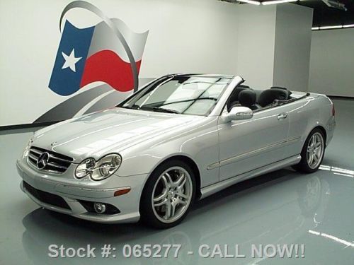 2006 mercedes-benz clk55 amg cabriolet heated seats nav texas direct auto