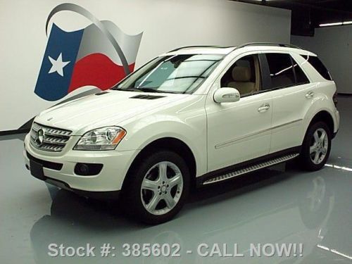 2008 mercedes-benz ml350 p1 4matic awd sunroof nav 53k texas direct auto