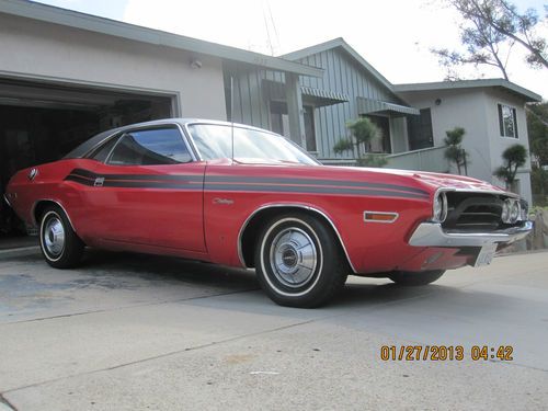 1971 dodge challenger #'s match v8