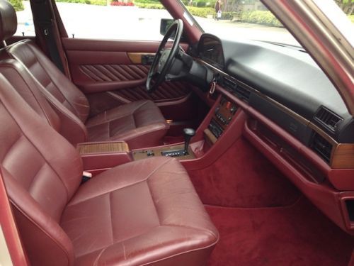 1989 420SEL Low Miles Garage Kept Clean CarfaxW Books Records Showroom Condition, US $4,500.00, image 8
