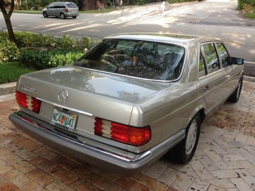 1989 420SEL Low Miles Garage Kept Clean CarfaxW Books Records Showroom Condition, US $4,500.00, image 11