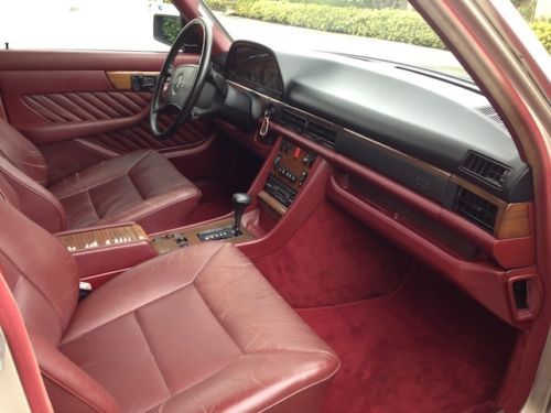 1989 420SEL Low Miles Garage Kept Clean CarfaxW Books Records Showroom Condition, US $4,500.00, image 12