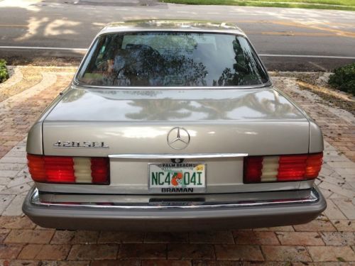 1989 420SEL Low Miles Garage Kept Clean CarfaxW Books Records Showroom Condition, US $4,500.00, image 15