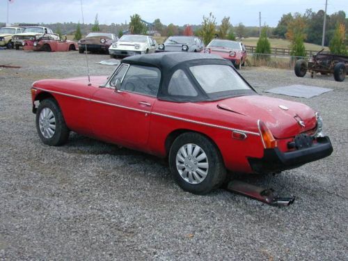 1977  MGB roadster  OVERDRIVE      TOURER, image 2